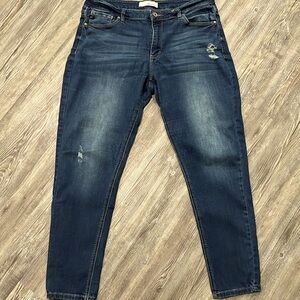 Women’s KanCan Skinny Jeans Mid-Rise Sz XL